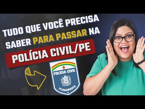 Concurso PC PE AUTORIZADO - Como passar na Polícia Civil de Pernambuco