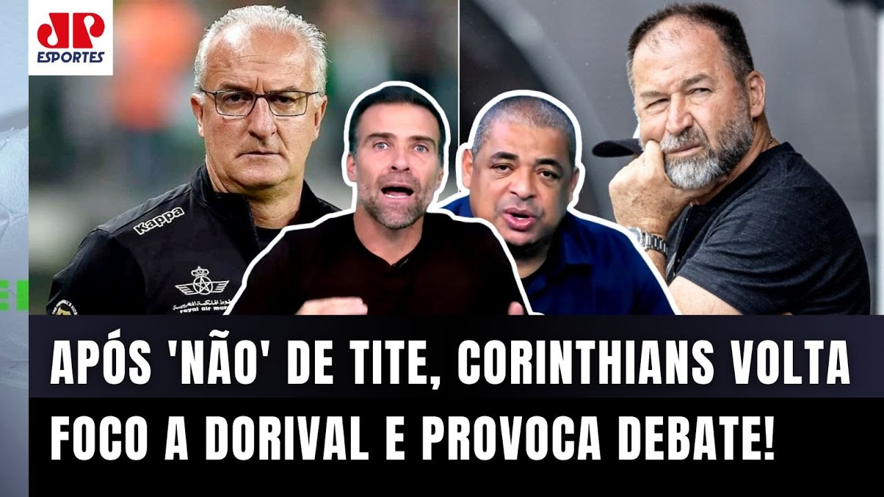 "MERMÃO, o Corinthians VAI ENTORNAR DINHEIRO no Dorival! Pra SER SINCERO, eu..." DEBATE FERVE!