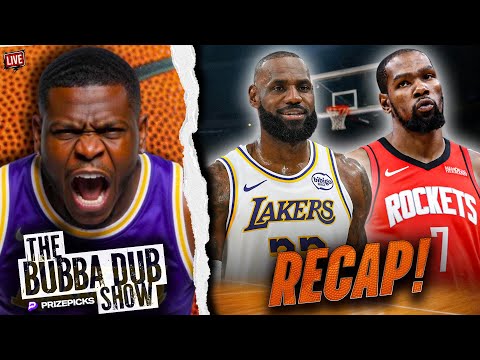 Bubba Dub reacts to Lakers losing on Christmas 
