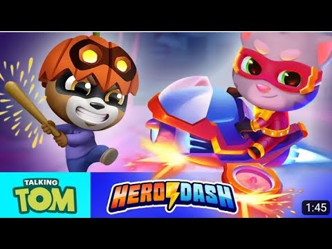 NEW GADGET! 🏁 Epic Jet Bike RACE – Talking Tom Hero Dash (GAME UPDATE)