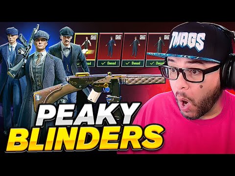 TOMMY GUN & PEAKY BLINDERS OUTFITS! LUCKY SPIN PUBG MOBILE
