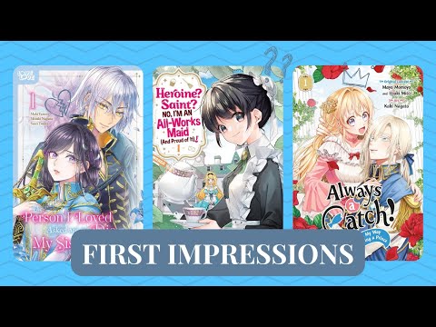 Why The Person I Loved, All-Works Maid, & Always A Catch are Must-Reads! 📚💯 | First Impressions