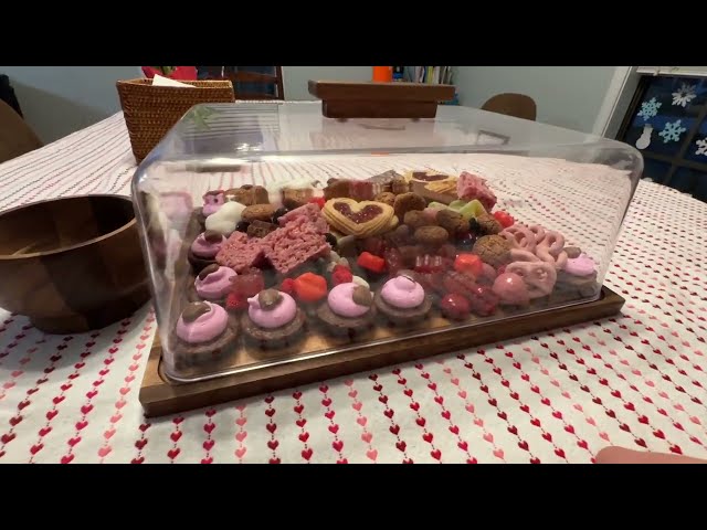 Best Charcuterie Board with Lid for Easy Transport - product in use