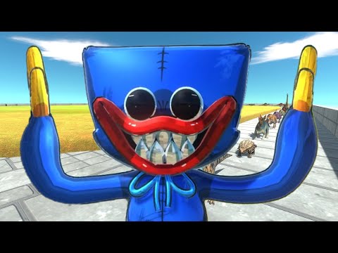 Huggy wuggy VS every unit  -- Animal Revolt Battle Simulator