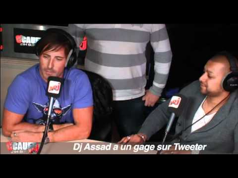 Dj Assad a un gage sur Tweeter - C'Cauet sur NRJ