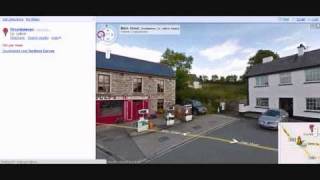 Streetview: Drumkeerin Village, Co.Leitrim, Ireland.