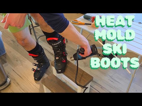 Ski Boot Targeted Shell Heat Molding