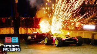 [Full Fight] Bot Sets Their Opponent On FIRE! | BATTLEBOTS FaceOffs
