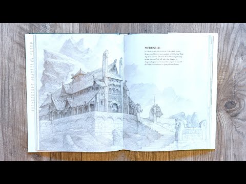 Artbook - Middle-Earth Traveller: Sketches from Bag End to Mordor - preview "page by page"