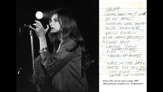 Mazzy Star - Live,1990,Cleveland, (unreleased song) IT&#39;S OVER ( tentative title)+ lyrics, RE-UPPED