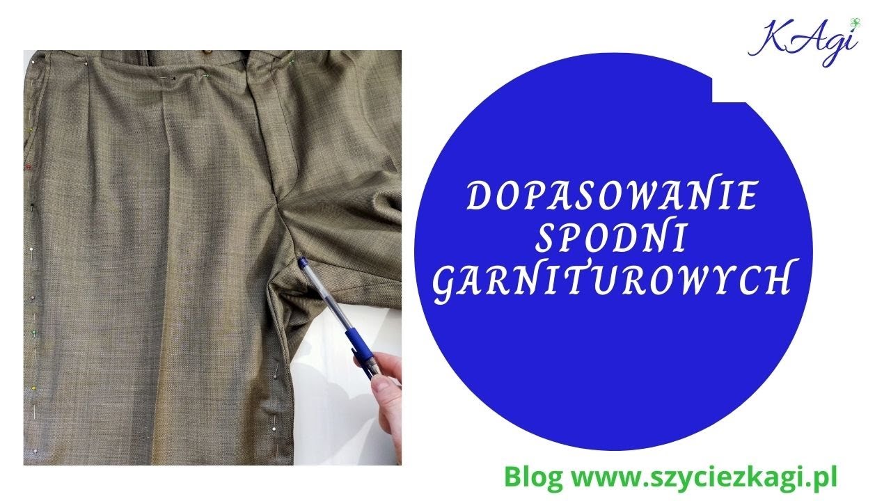 Spodnie garniturowe- jakie przeróbki można zrobić.