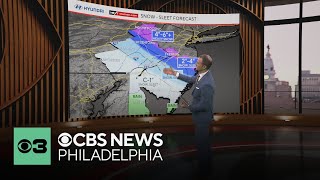 Latest snow and freezing rain totals for the Philadelphia region | NEXT Weather