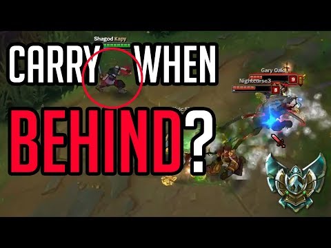 Shaco Carried when Behind Season 8 in Plat - Full Gameplay Plat 4 Elo - Shagod