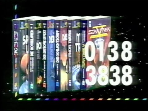 SAT.1: Werbung für „Star Trek“ Romane (26.08.1993)