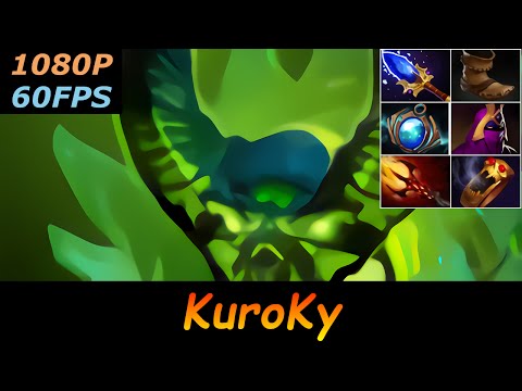 Dota 2 KuroKy Pugna Pro Top MMR 28/3/9 Ranked Full Gameplay