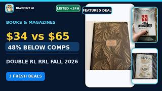 3 Newly Listed Books & Magazines Finds | Flip Opportunities & Good Values