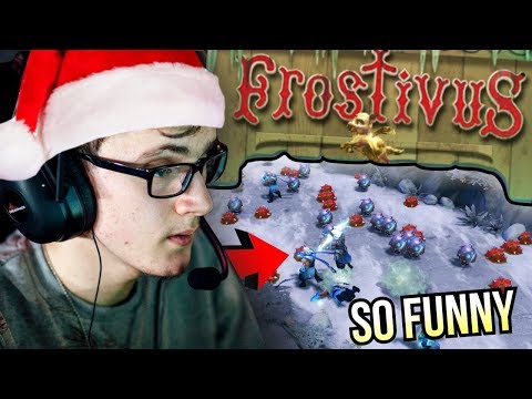 FROSTIVUS FESTIVAL - Miracle Playing Spesial Event First Time So Fun | Dota 2