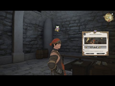 FFXIV Blacksmith Class Quest: Beauty and the Bardiche