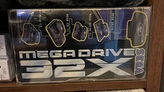 Sega 32x annual testing and making sure it’s working, with a few games. 