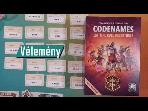 Codenames: Critical Role Adventures | Vélemény - PumiGame