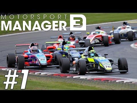 Motorsport Manager Mobile 3 Career Mode - Part 1 FIRST RACE & NEW DRIVER!