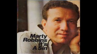 Marty Robbins "It's a Sin" promo mono vinyl 45