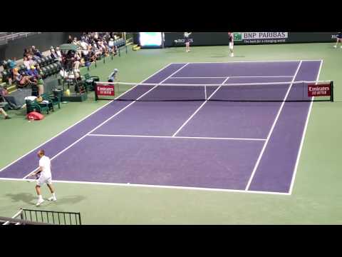 Daniel Evans vs Ruben Bemelmans - Indian Wells (BNP Paribas Open) 2019 - Qualifying