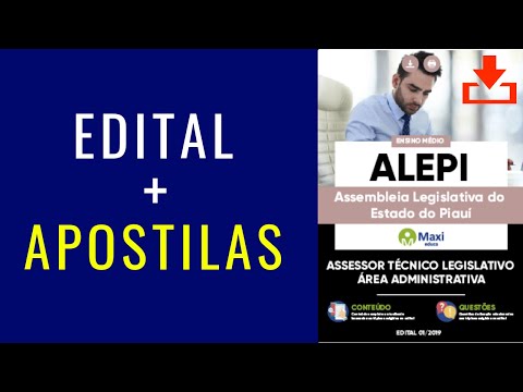 Baixar Apostila Concurso ALEPI - Assembleia Legislativa do Piauí 2019/2020