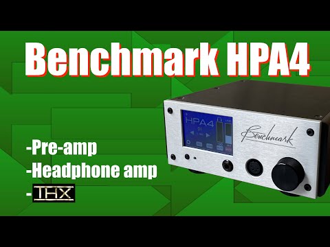 Benchmark HPA4 pre-amp and HP amp