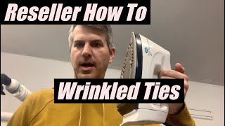 How to Iron a Silk Neck Tie