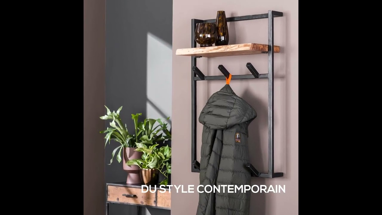 Porte Manteau Mural Design