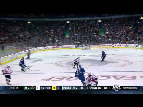 Edler Goal - Devils 2 vs Canucks 2 - Oct 8th 2013 (HD)