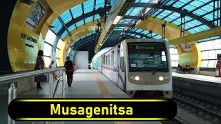 Metro Station Musagenitsa - Sofia 🇧🇬 - Walkthrough 🚶
