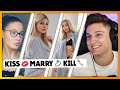 ORANGEMORANGE reagiert auf KISS 💋 MARRY 💍 KILL 🔪 von ASMR JANINA