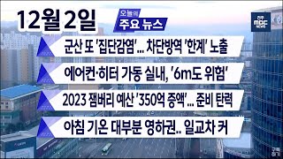 [뉴스투데이] 전주MBC 2020년 12월 02일
