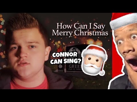 Connor Cain - How Can I Say Merry Christmas (Official Music Video) **I CRIED** #jrtimereaction