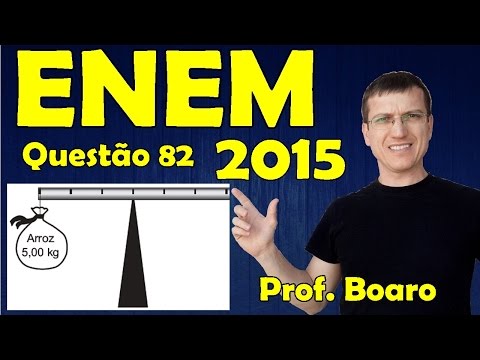 ENEM 2015 - QUESTÃO 82 - PROVA AZUL - FISICA - Prof.  Marcelo Boaro