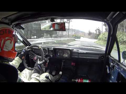 Corsa di macchina a nagano 2015　AlfaRomeo Alfetta GT
