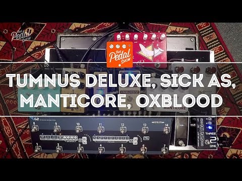 That Pedal Show – Beyond The Klon Centaur: Tumnus Deluxe, Oxblood, Manticore and Sick As Overdrives