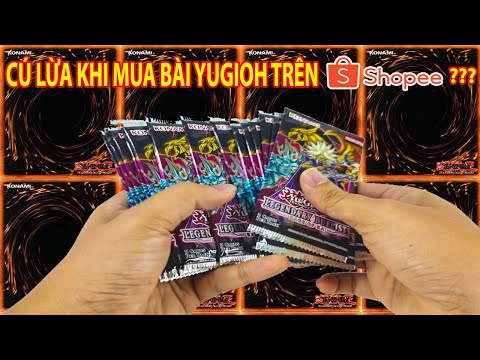 Pacote Sự Thật Về Những Thẻ Bài Yugioh Mua Trên Shopee