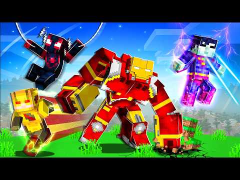 minecraft AMA en iyi SÜPER KAHRAMAN şans blokları