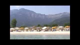 preview picture of video 'Thassos, Skala Panagia, Golden Beach - Studios Fillipidis 2011'