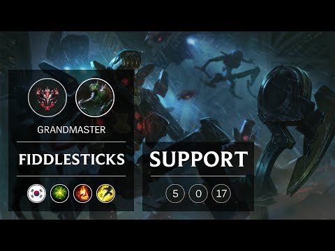 Fiddlesticks Support vs Rakan - KR Grandmaster Patch 9.3