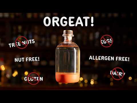 Nut-Free Orgeat That Actually Tastes Like Almonds!