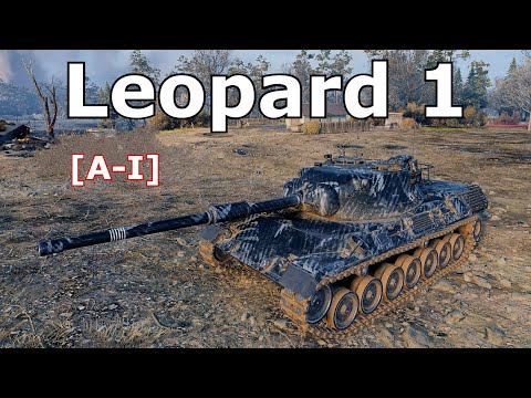 World of Tanks Leopard 1 - 6 Kills 11,9K Damage