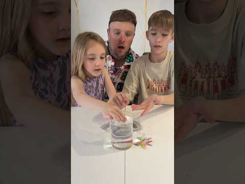 Kids show the power of surface tension 😱