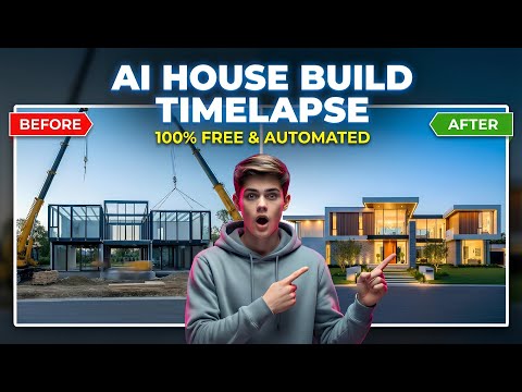 Create Viral Construction Timelapse with AI (100% FREE)