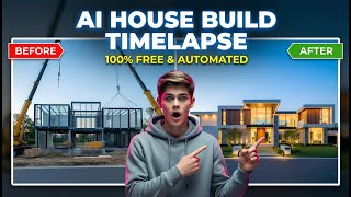 Create Viral Construction Timelapse with AI (100% FREE)
