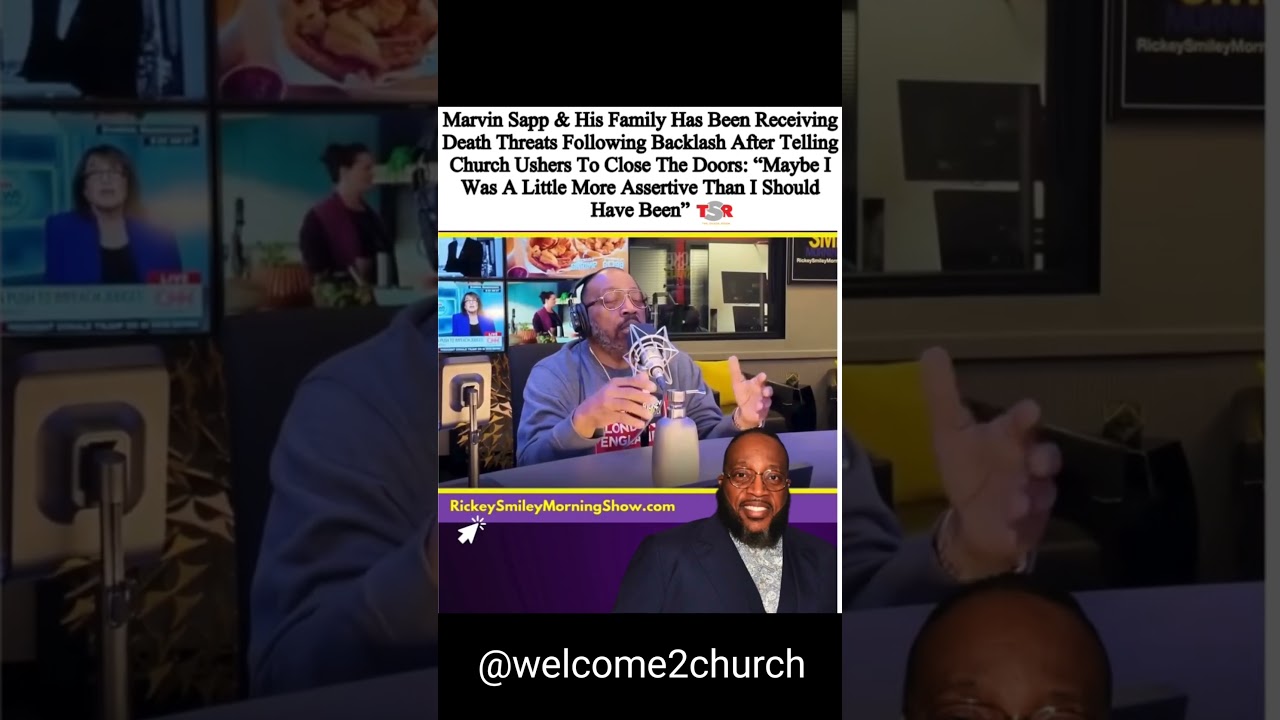 Marvin Sapp Talks Receiving Death Threats after Backlash for Offering Video #fyp #Marvinsapp