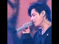 BTS V Singing Last Part Of Spring Day Song On The Stage